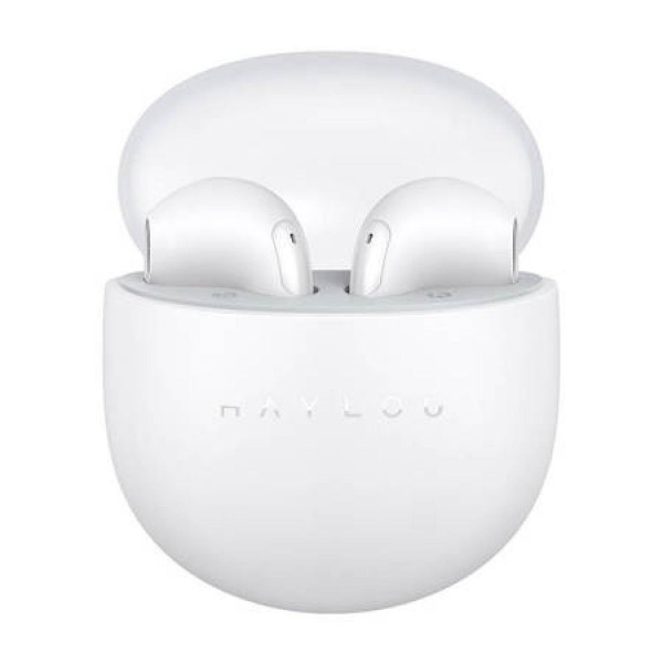 Haylou X1 Neo Earbud Bluetooth Handsfree Ακουστικά με Αντοχή στον Ιδρώτα και Θήκη Φόρτισης Λευκά